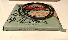 1974-76 DT175,TY175 anéis de pistão 0,25 OS, 443-11610-10, peças genuínas Yamaha NOS comprar usado  Enviando para Brazil