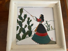 Arte sard piastrella usato  Italia