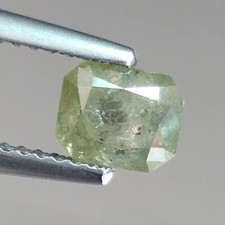 Diamantes sueltos extraídos tierra natural esmeralda verde claro de 1,09 quilates segunda mano  Embacar hacia Mexico