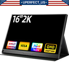 Monitor Portátil IPS Superfect 16.0" 2K 1600P com Entrada HDMI Ultra Fino PS6 Usado, usado comprar usado  Enviando para Brazil