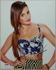 Lea michele autografo usato  Spedire a Italy