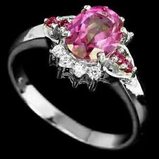 Silver ring pink for sale  INVERNESS