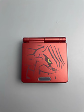 Nintendo Gameboy Advance SP edição Ruby personalizada, coleção temática Groudon comprar usado  Enviando para Brazil