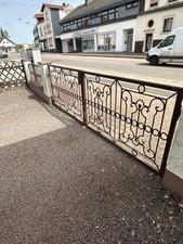 Zaun zaunelemente metallzaun gebraucht kaufen  Schmelz