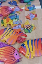 Beautiful wooden fish for sale  OAKHAM