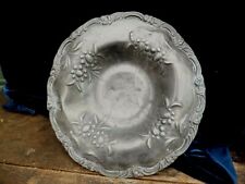 Pewter georgian charger for sale  SEAFORD
