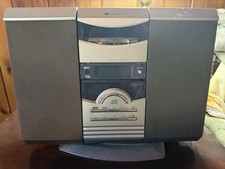 Usado, Micro sistema de CD vertical White Westinghouse e reprodutor de cassete. Funciona. comprar usado  Enviando para Brazil