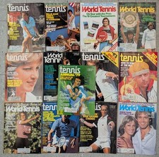 Revistas de tênis vintage 1978-79, 13 edições, World Tennis & Tennis Mag comprar usado  Enviando para Brazil