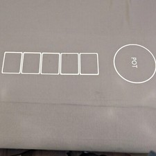 Custom poker tablecloth for sale  UK
