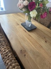 Oak wood dining for sale  KETTERING