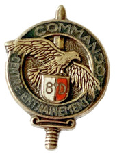 Insigne boutonniere commando d'occasion  Thiaucourt-Regniéville