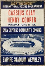 Rare cassius clay for sale  BRIDGNORTH