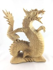 Drachen statue handgeschnitzte gebraucht kaufen  Esslingen am Neckar