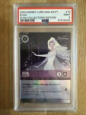 Luvas Disney Lorcana Elsa Off D100 Promo 19/P1 PSA 9, usado comprar usado  Enviando para Brazil