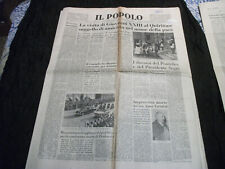 Giornali epoca quotidiani usato  Breno