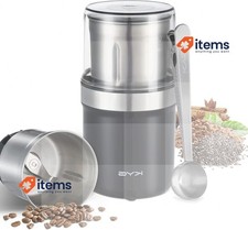 Moedor de café elétrico KYG 300W com 1 xícara de aço inoxidável lavável, usado comprar usado  Enviando para Brazil
