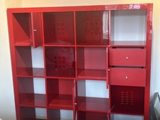 Ikea red kallax for sale  BRISTOL