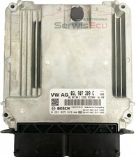 COMPUTER ECU SKODA OCTAVIA 2.0 05L907309C 0281035649 , używany na sprzedaż  PL