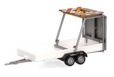 Herpa axle trailer d'occasion  Expédié en Belgium