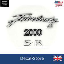 Emblemas traseiros Datsun Fairlady SR 2000 comprar usado  Enviando para Brazil