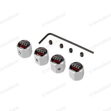 4 x Tapones Audi antirrobo para valvulas de neumaticos rueda llanta acero comprar usado  Enviando para Brazil