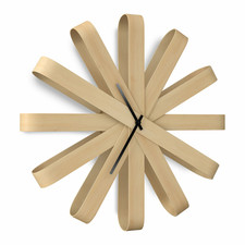 Umbra ribbonwood wanduhr gebraucht kaufen  Berlin