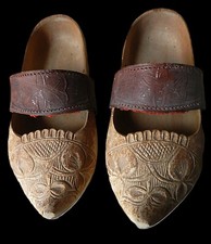 Paire sabots anciens d'occasion  France