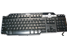 Teclado com fio USB multimídia Dell SK-8135 – botão de volume, teclas de mídia – Testado comprar usado  Enviando para Brazil