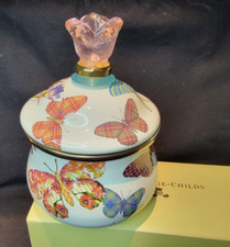 Mini-pote de abóbora MacKENZiE CHiLDS **NOVO** Jardim de borboletas comprar usado  Enviando para Brazil