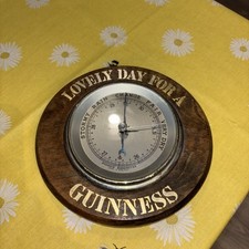 Aneroid guinness barometer for sale  BEDFORD