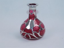 Antique cranberry glass for sale  Monmouth