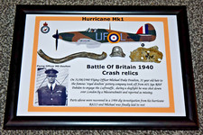 Ww2 hurricane framed for sale  BLACKWOOD