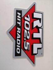 Adesivo stikers radio usato  Foligno