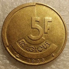 Moneta franchi belga usato  Sale