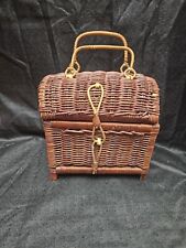 Vintage woven wicker for sale  Athens