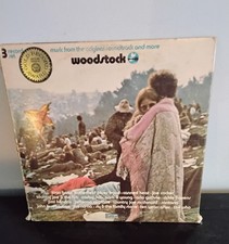 Woodstock Original Soundtrack 3 Record Set Vinyl LP 1970 comprar usado  Enviando para Brazil