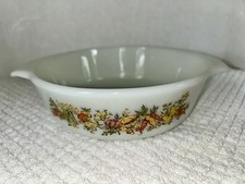 Caçarola vintage Fire King oval HARVEST VEGETAL prato 1,5 qt âncora acoplamento 433 comprar usado  Enviando para Brazil