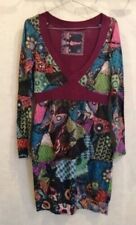 Robe multicolore coton d'occasion  Bourg-de-Thizy