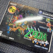 Nintendo GameCube The Legend of ZELDA Four Swords cabo caixa limitada testado Japão comprar usado  Enviando para Brazil