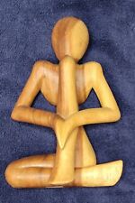 Wooden abstract yoga for sale  Grand Terrace