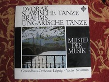 DVORAK Slavonic BRAHMS Hungarian NEUMANN 1960s ED1 TELEFUNKEN STEREO Near MINT usato  Roma