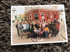 Signed eastenders fan for sale  LEAMINGTON SPA