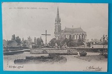 Cpa chapelle chene d'occasion  Saint-Cyr-sur-Mer