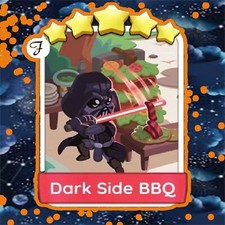 Churrasqueira Dark Side _ Mono_poly_go- 5- Star_Sticker (entrega rápida) 111332344 comprar usado  Enviando para Brazil