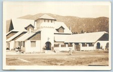 Cartão postal CA Bijou Lake Tahoe Califórnia c1935 novo auditório salão de dança RPPC A41 comprar usado  Enviando para Brazil