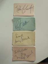 Various famous signatures for sale  BATH