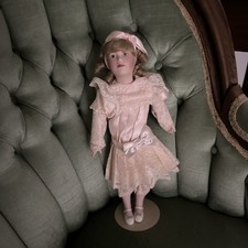Porcelain doll pink for sale  Charlottesville