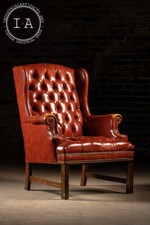 Vintage tufted leather for sale  Dekalb