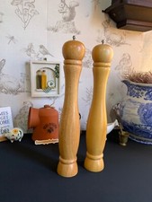 Wooden salt pepper for sale  KING'S LYNN