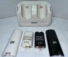 ENERGIZER PL-7522 Dual Wii Controller base de doca de carregamento com 2 baterias testadas comprar usado  Enviando para Brazil